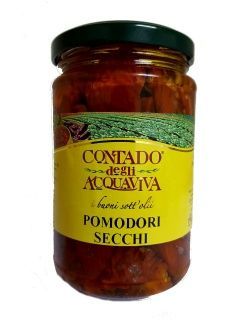 Вяленые итальянские томаты в масле "Contado degli Acquaviva"